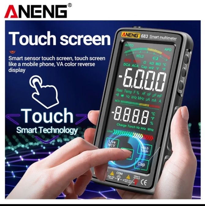 Мультиметр тестер Aneng 683 PRO