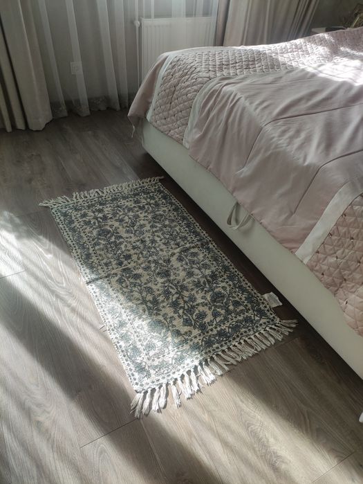 Индия, Ковер  ручная работа винтаж хб 66х114