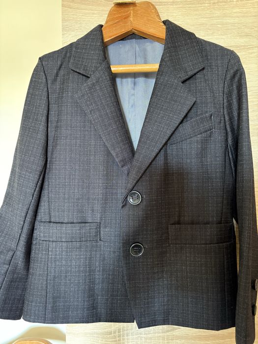 Піджак темно-сірого кольору, 134 см