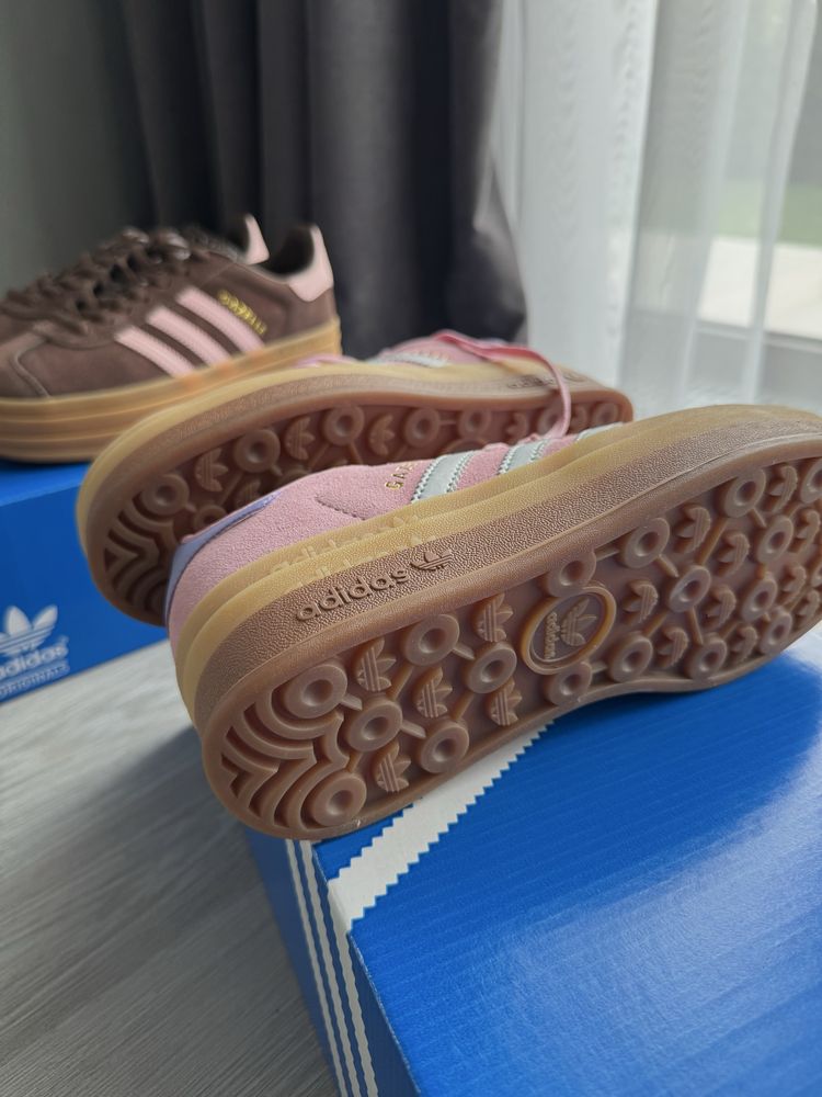 Оригинальные Adidas Gazelle Bold Icey Pink Auburn (NEW IN BOX)