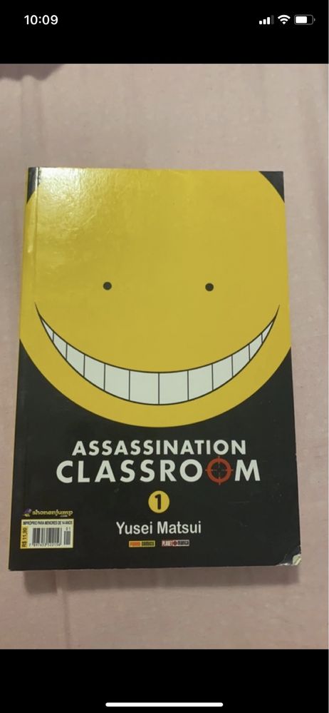 Manga assassination classroom volume 1 em português