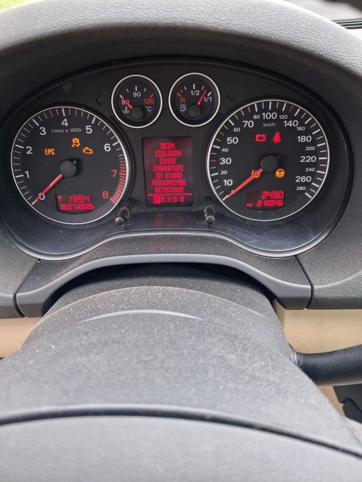 Audi a3 automat uszkodzony 2005 2.0tfsi uszkodzona