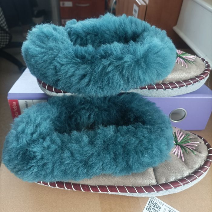 Kapcie góralskie bambosze