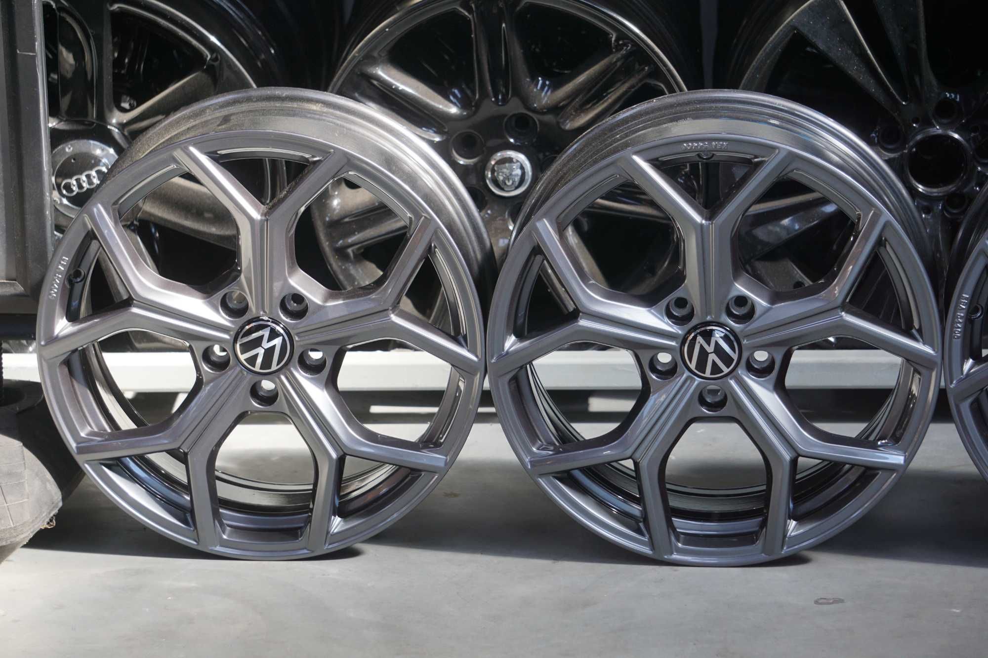 Alufelgi oryginał VW Golf 8, Tiguan 5x112 7,5Jx18 et51 cb57,1 grafit