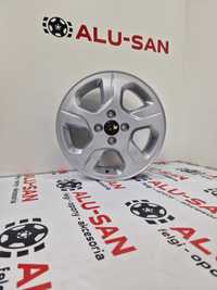 NOWE alufelgi CHEVROLET 15" 4x100: AVEO Kalos SPARK- Srebrne