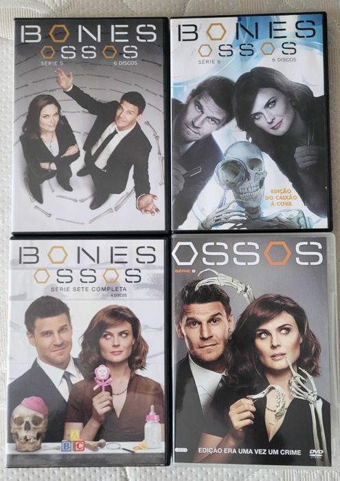DVD Bones Season 1-8 (Ossos Temporadas 1-8)