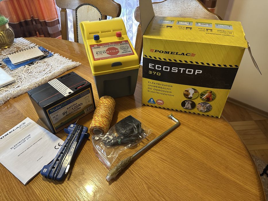 Nowy Elektryzator Ecostop 370 ( pastuch )