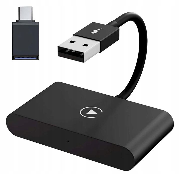 Bezprzewodowy adapter samochodowy Play Car Play Czarny