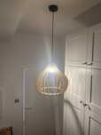 Lampa drewniana loft