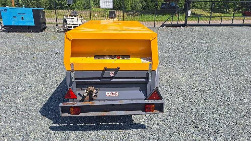 Kompresor Śrubowy Sprężarka ATLAS COPCO XAS 67 2015 Nr 803 Wolf