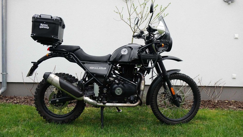 Royal Enfield Himalayan 411 , 2021 , 6600 km , ABS i Navigacja .