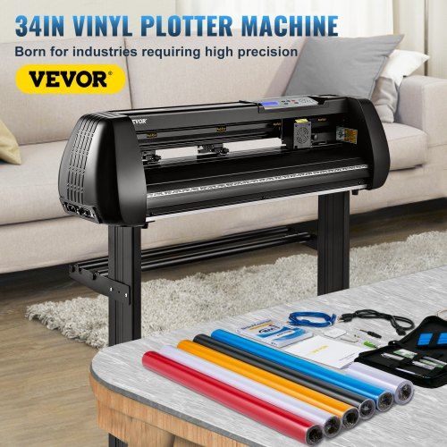 Plotter de Corte de Vinil de 780 mm com Software SignMaster