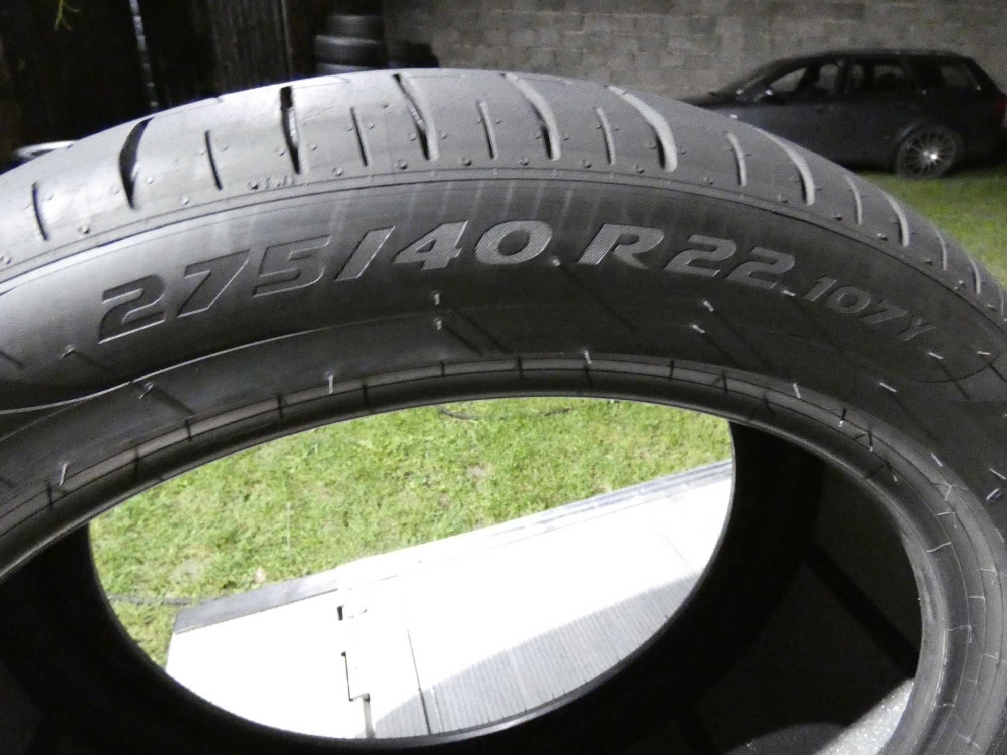 275/40/22 Pirelli p zero , homologacja BMW , 7mm z 20r. 1szt.