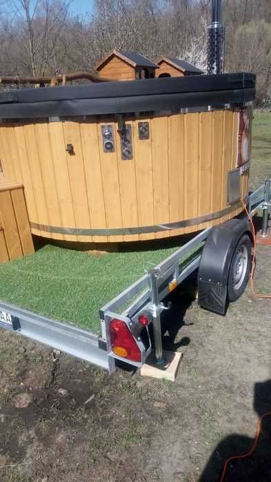 Mobilna Balia-Jacuzzi-mobilne spa. Wynajem pod dom.