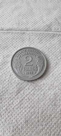 2  francs 1947 rok