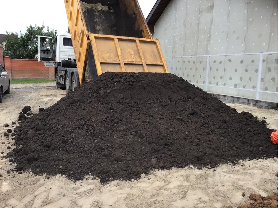 Глина,чернозем с доставкой