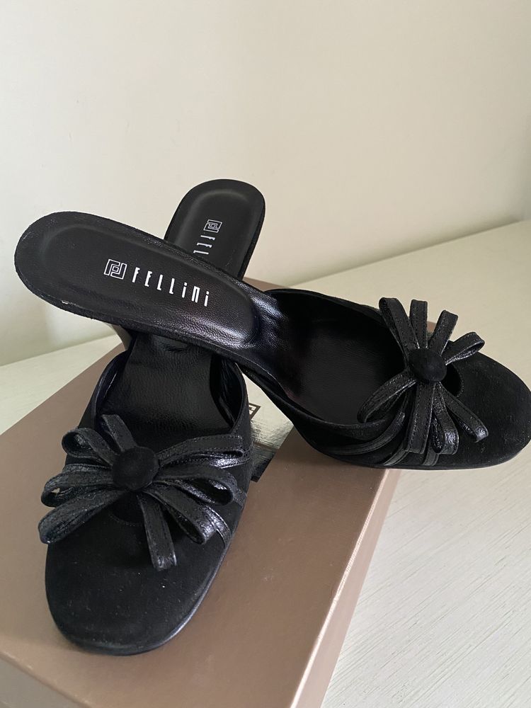 Туфли Fellini Black Suede