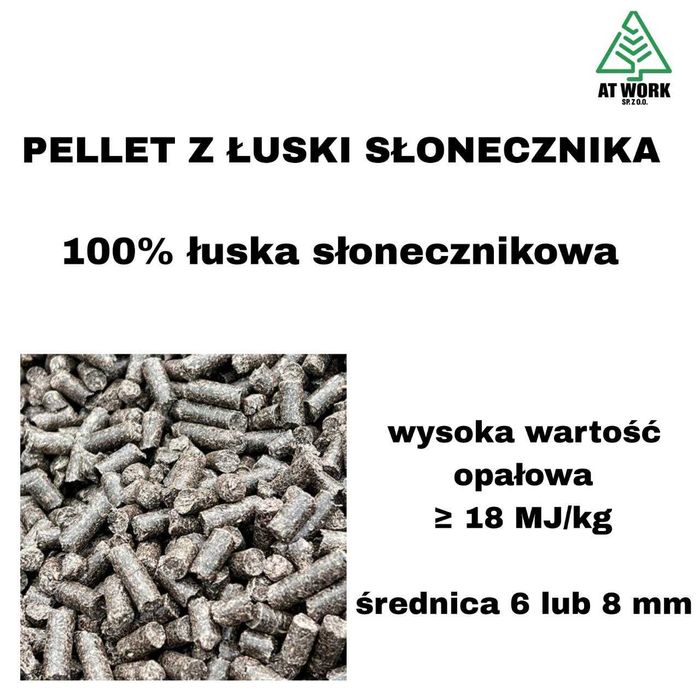 Pellet słonecznikowy BIG BAG/worki,bez przedpłaty, od 580 Małaszewicze