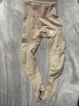Legginsy bezszwowe beżowe gym glamour