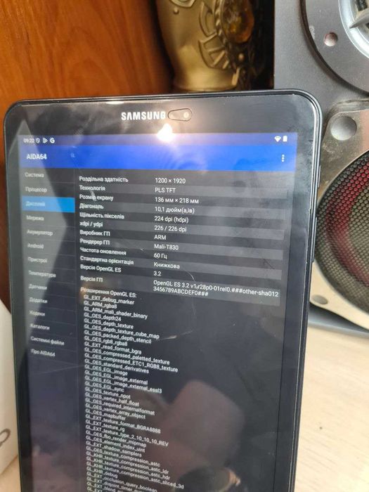 Планшет для дитини 10" Samsung Galaxy Tab A | Android 14 | 2/16ГБ +SIM