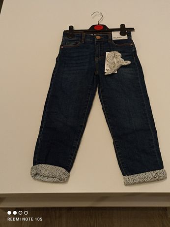 Spodnie jeans 122 cm