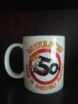 ## NOWY kubek urodzinowy 50 urodziny 300 ml ##
