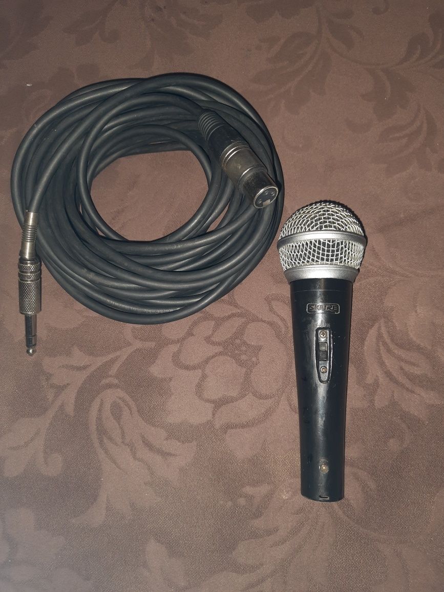 Мікрофон Shure 14a Made in Mexico. Шнур 10м. Оригінал