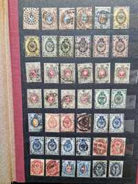 kolekcja znaczków Rosji carskiej