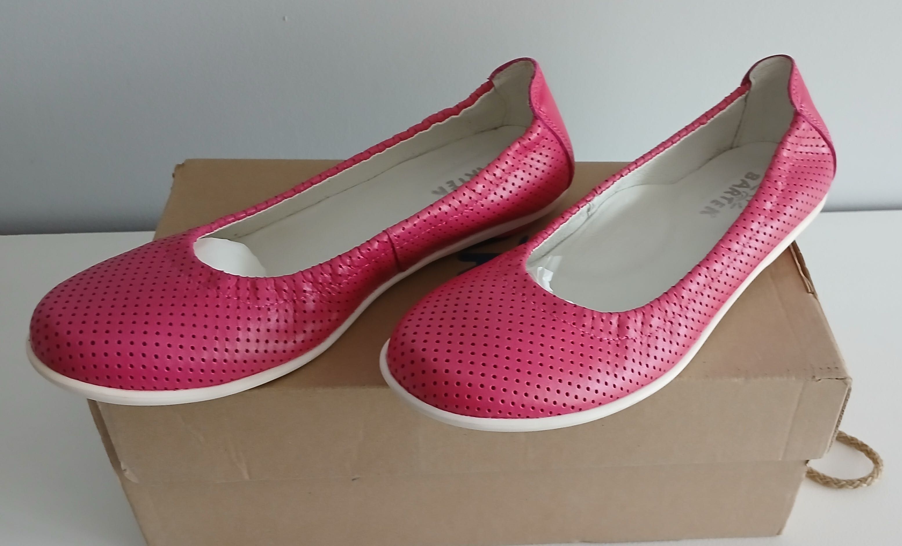 Baleriny Bartek 100% skóra NOWE r. 35