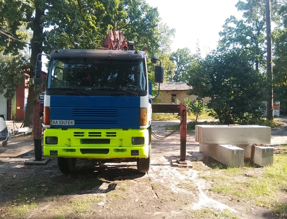 Фундаментні блоки,фбс, кільця, монтаж маніпулятор