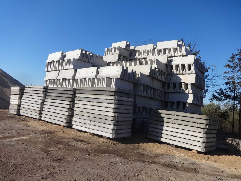 Bariery betonowe dwustronne 3m