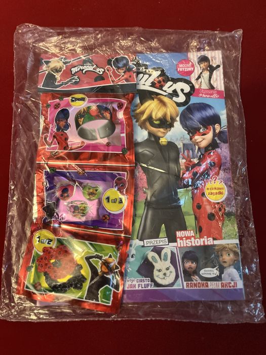 Gazetka magazyn Miraculous Biedronka i Czarny Kot