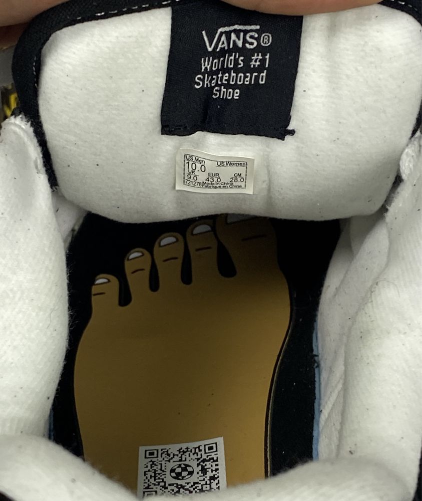 Кроссовки кеды Vans Knu Skool x Imran potato y2k
