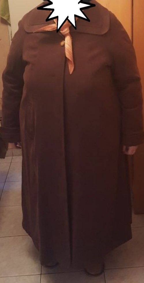 Płaszcz damski -  duży rozmiar