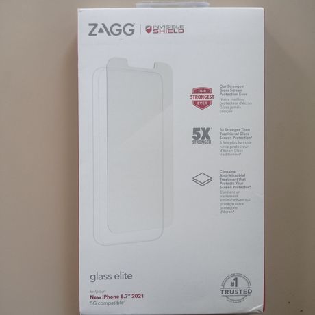 ZAGG InvisibleShield Glass Elite Iphone 13 pro max, 14 plus