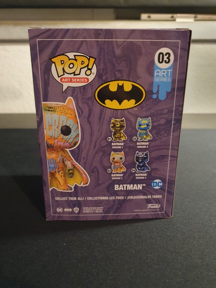 Funko pop batman (orange/yellow art)