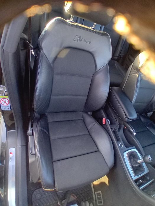 Audi a4 b7 b6 fotele siedzenia skóra sline s-line