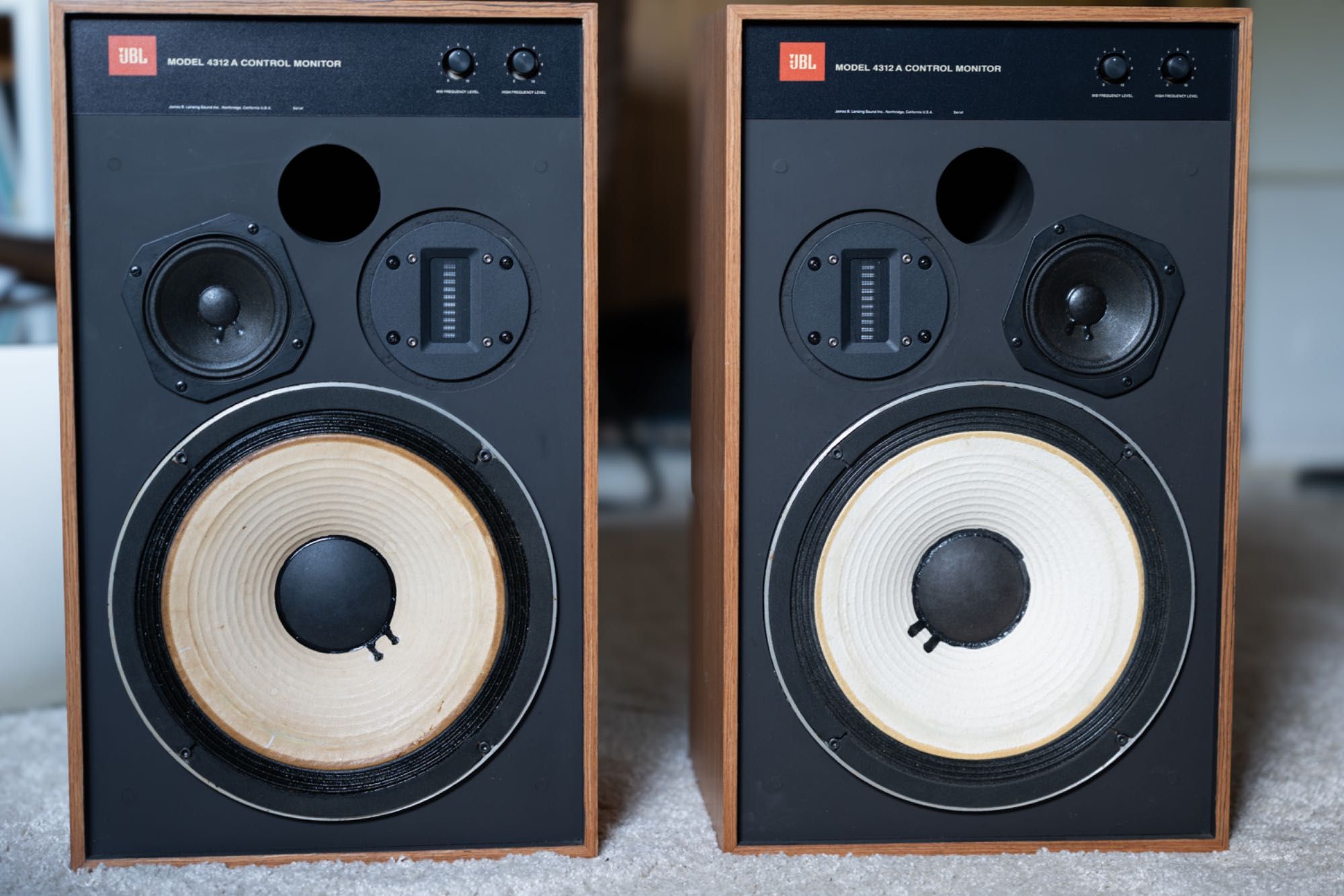 Kolumny JBL4312A z upgrade