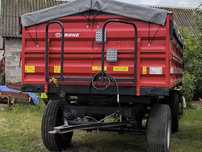 Przyczepa rolnicza DMC1400kg KRONE po odbudowie brutto Umowa
