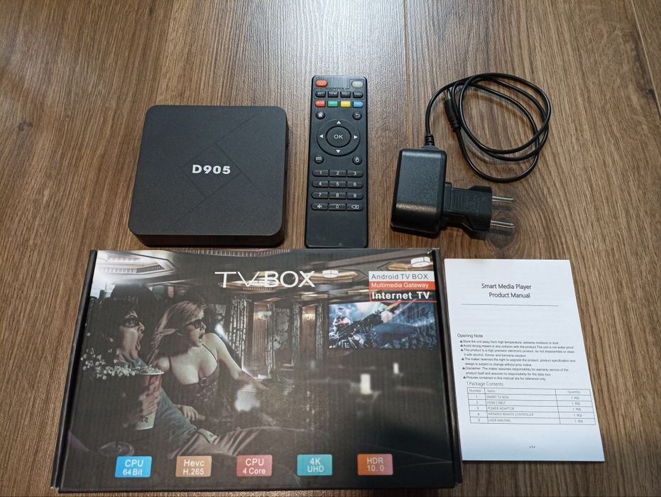 ТВ приставка Android TV box D905