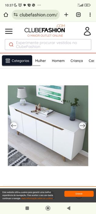 Aparador NOVO na caixa