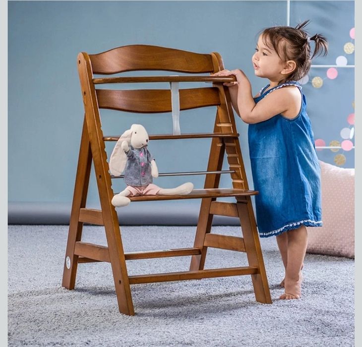 Hauck Alpha+ alpha plus Drewniane Krzesło jak stokke tripp trapp