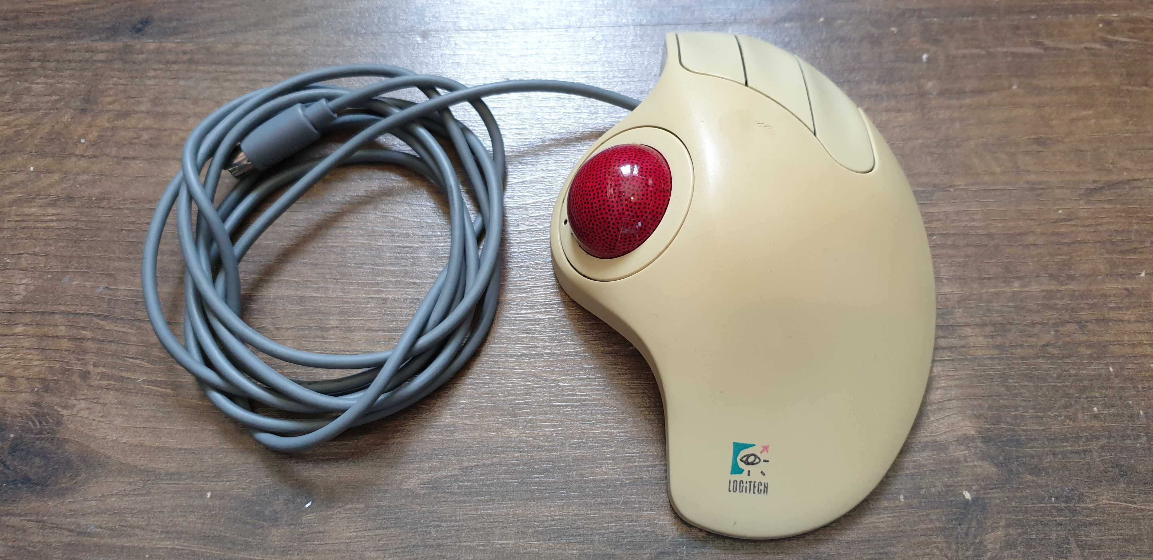 Logitech TrackMan Marble, mysz retro