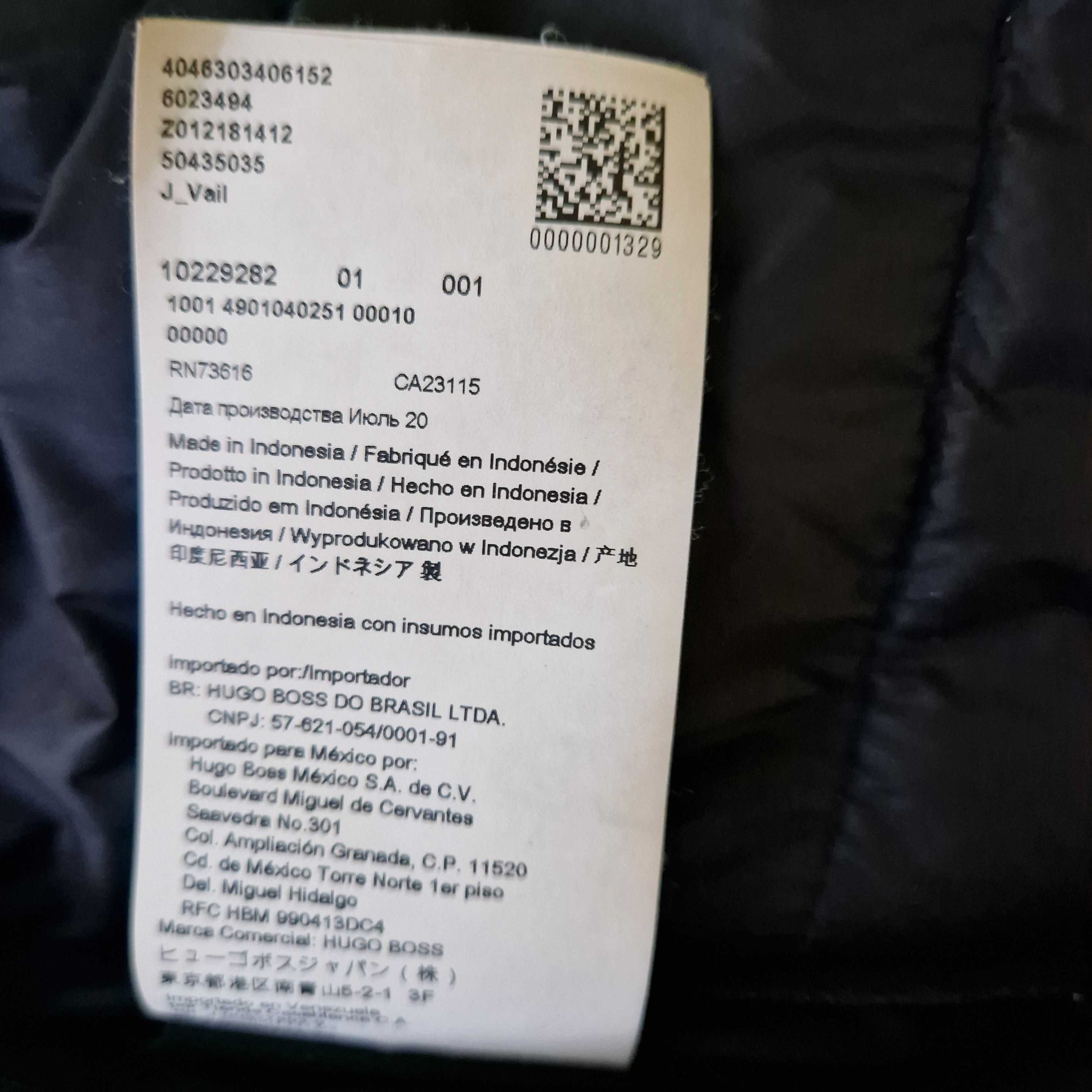 Męska kurtka puchowa Hugo Boss M