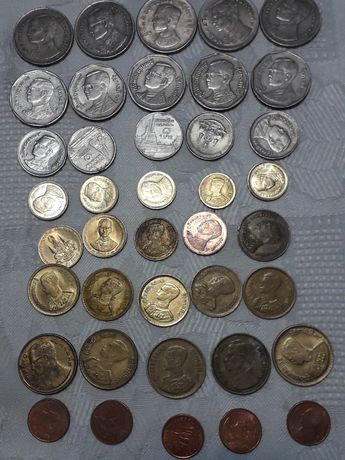 41 moedas  da thailandia