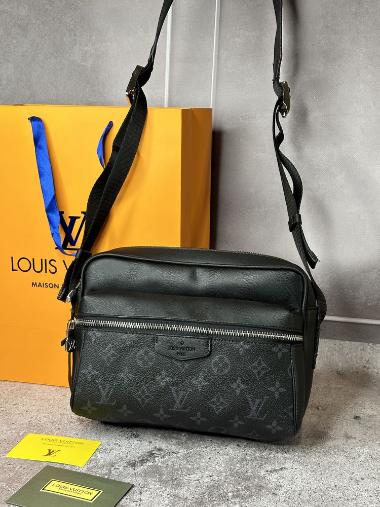 Чоловіча сумка Louis Vuitton месенджер LV ЯКІСТЬ!!!