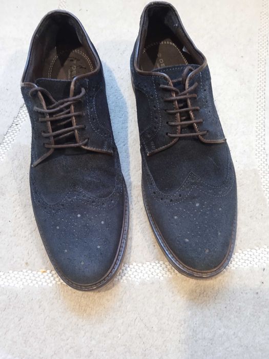 Продам чоловічі замшеві туфлі бренду Devred