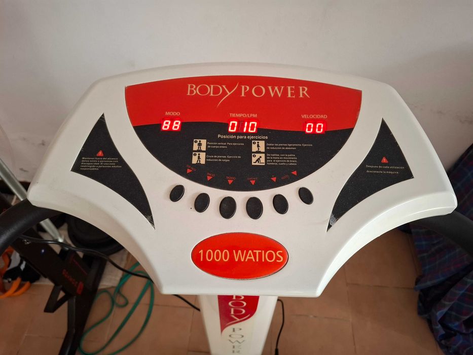 Vibroplate / Plataforma vibratória oscilante 1000 Watts