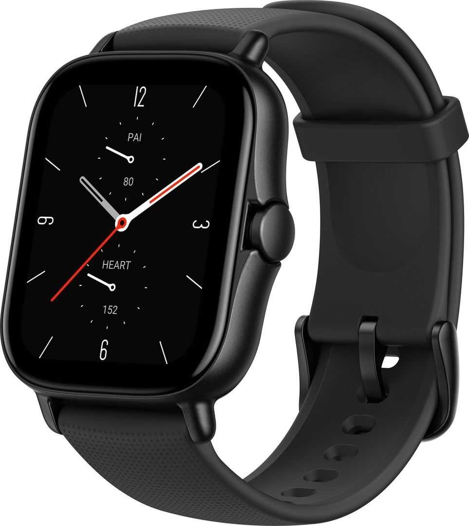 Часы Amazfit GTS 2 Space Black,Petal Pink (New Version)