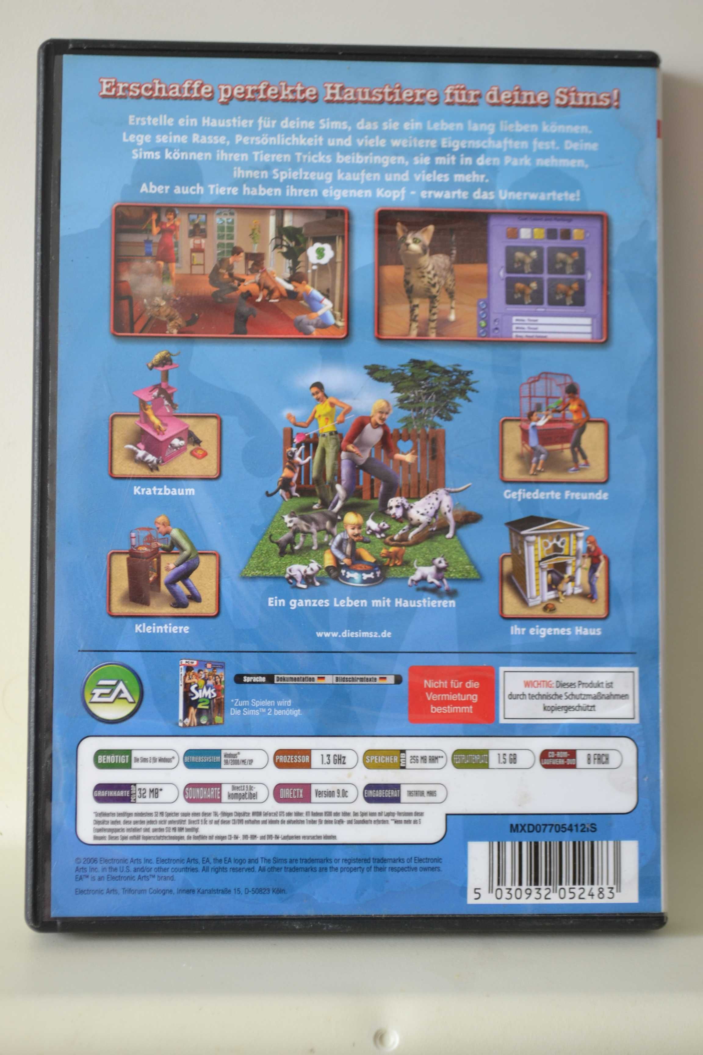 The Sims 2 Haustiere  PC